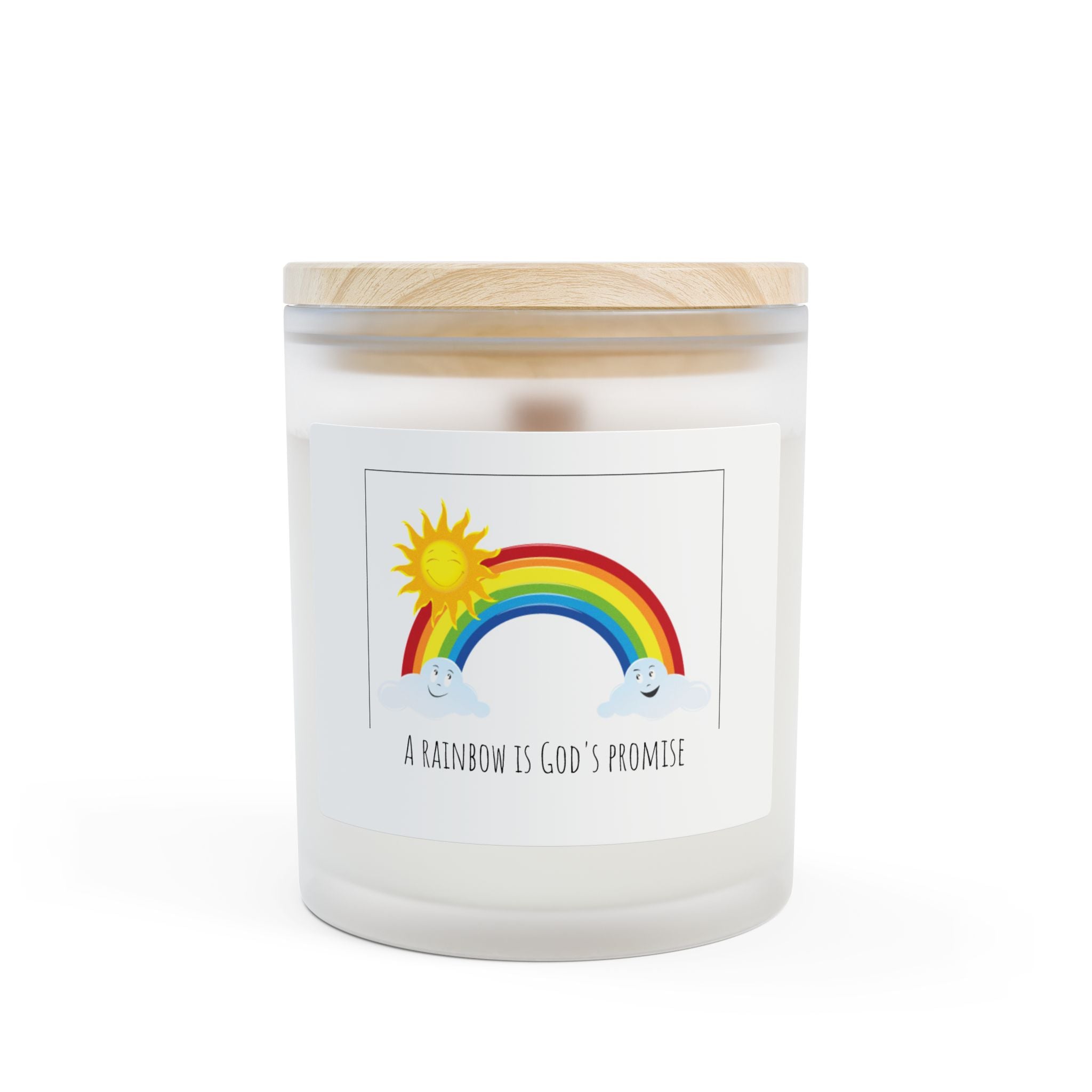 Rainbow Promise Candle - 11oz Aromatherapy Glass Candle