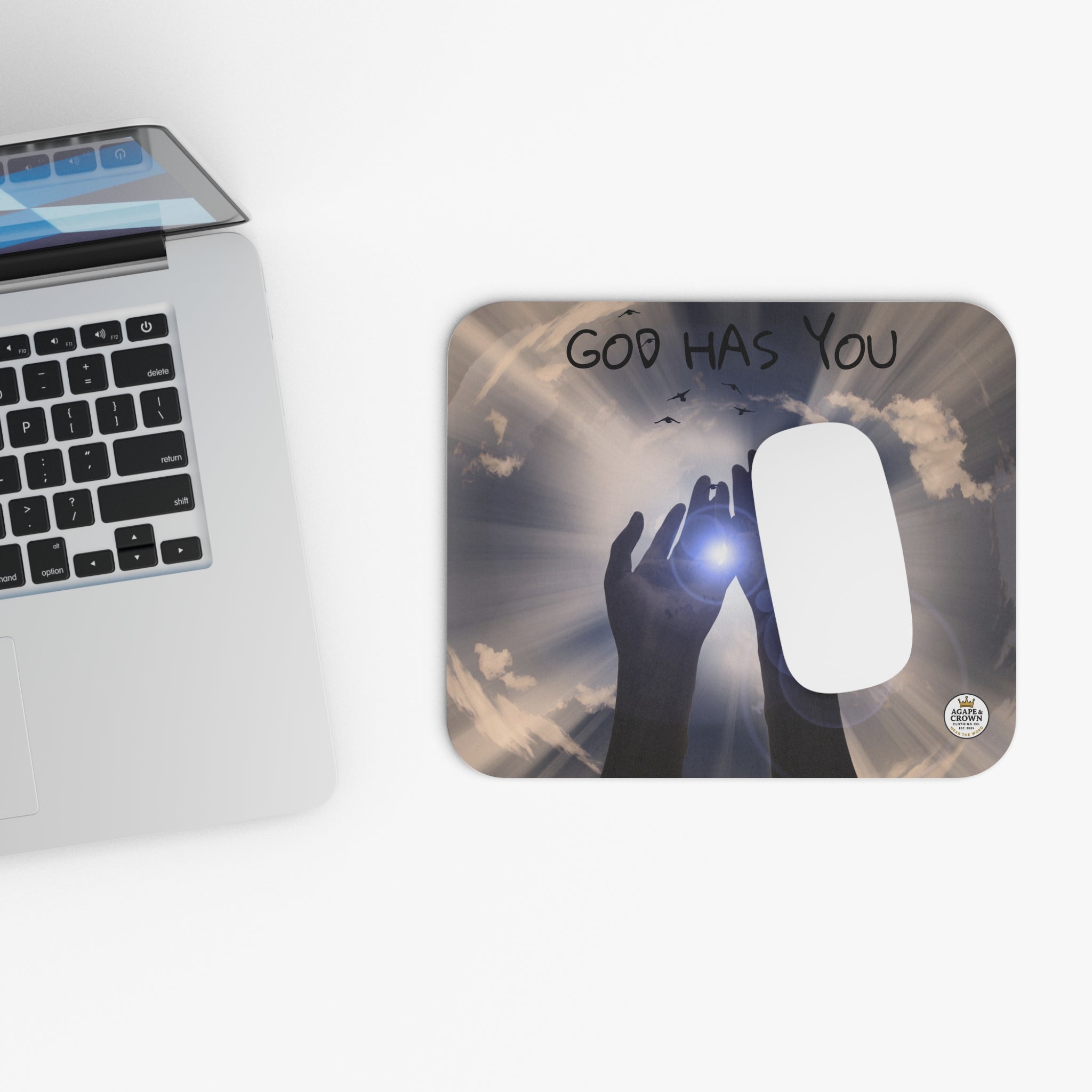 God Has You Mouse Pad (Rectangle)