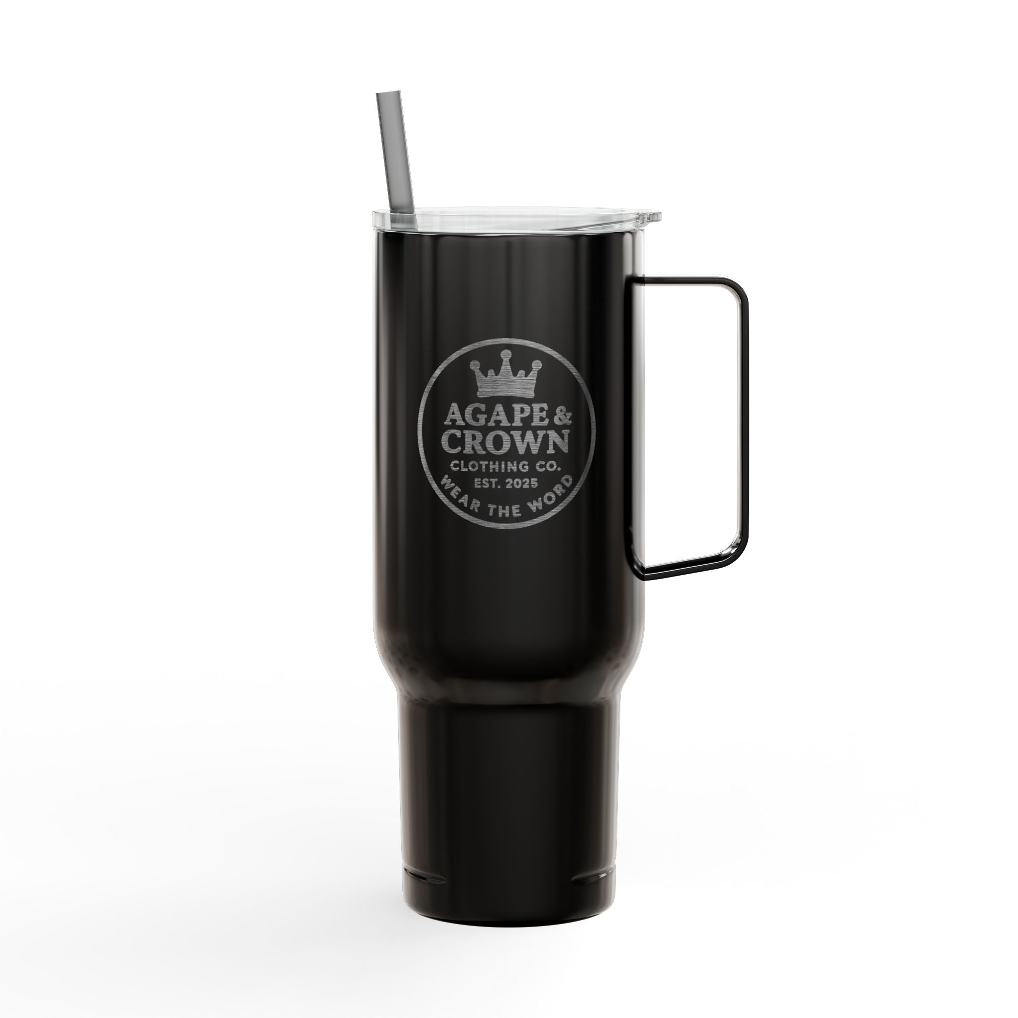 40oz Insulated "Jesus is King" Tumbler with Lid l