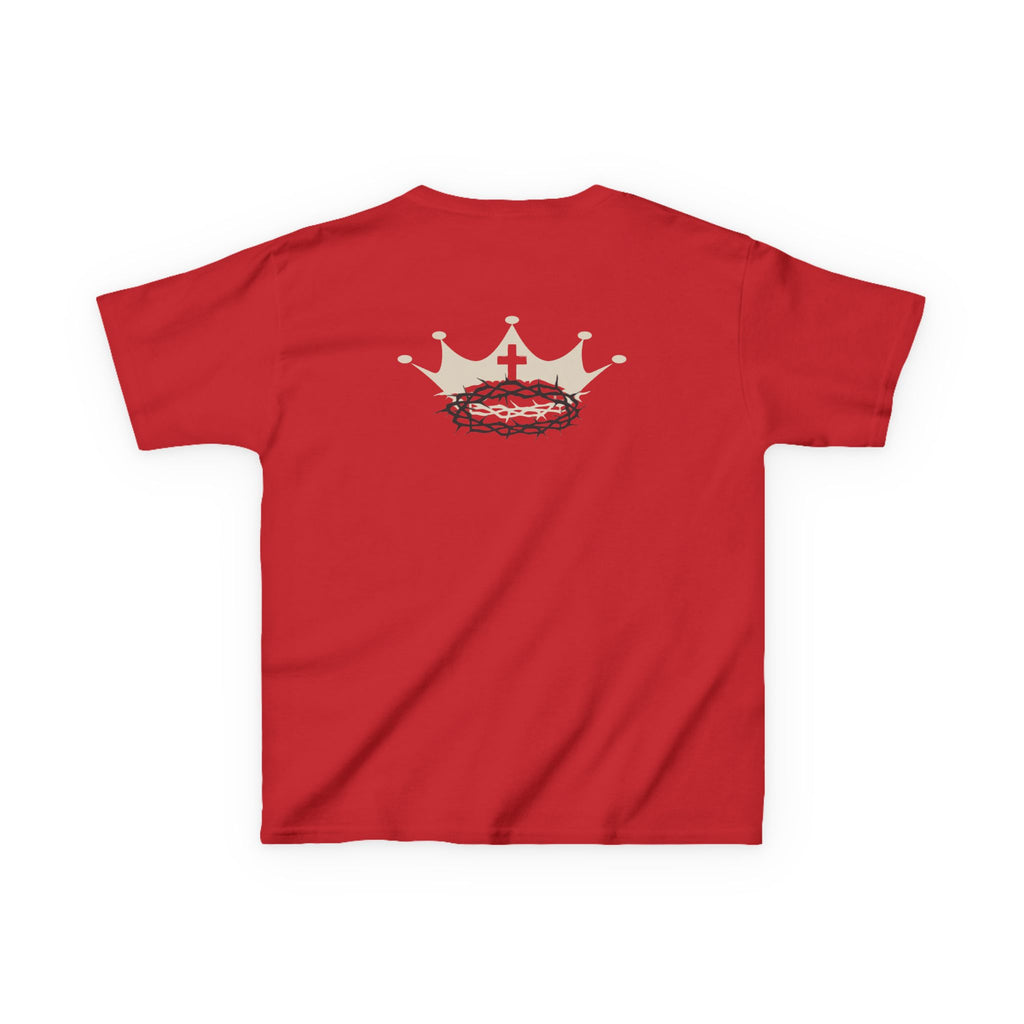 Kids Crown & Crown of Thorns Tee — Christian Faith Youth T-Shirt