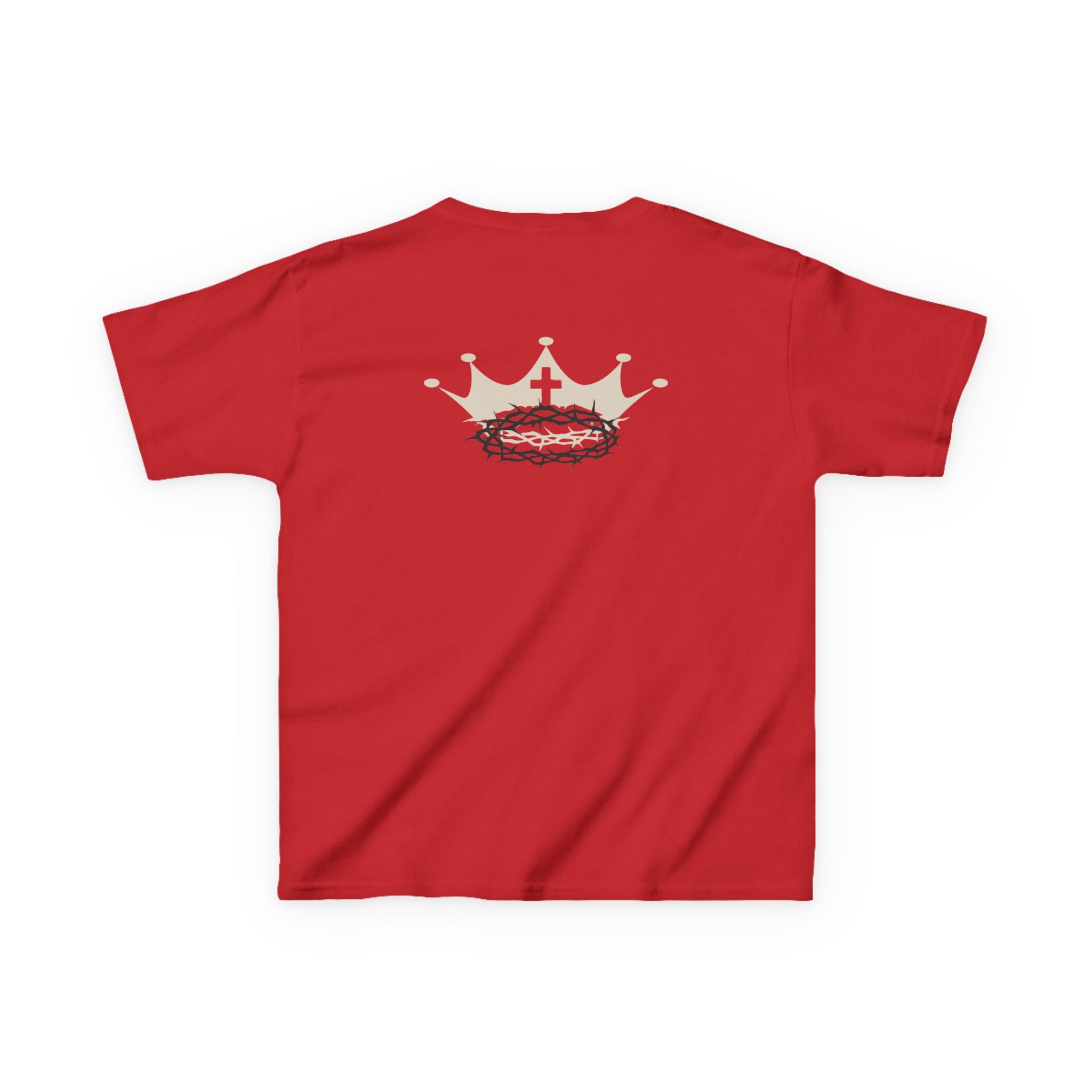 Kids Crown & Crown of Thorns Tee — Christian Faith Youth T-Shirt