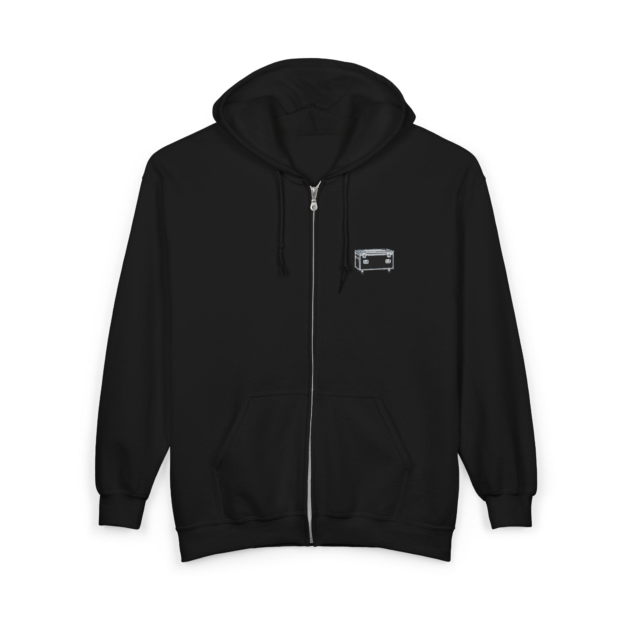 Embroidered Full Zip Stagehand  Hoodie