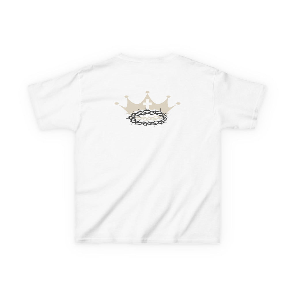 Kids Crown & Crown of Thorns Tee — Christian Faith Youth T-Shirt