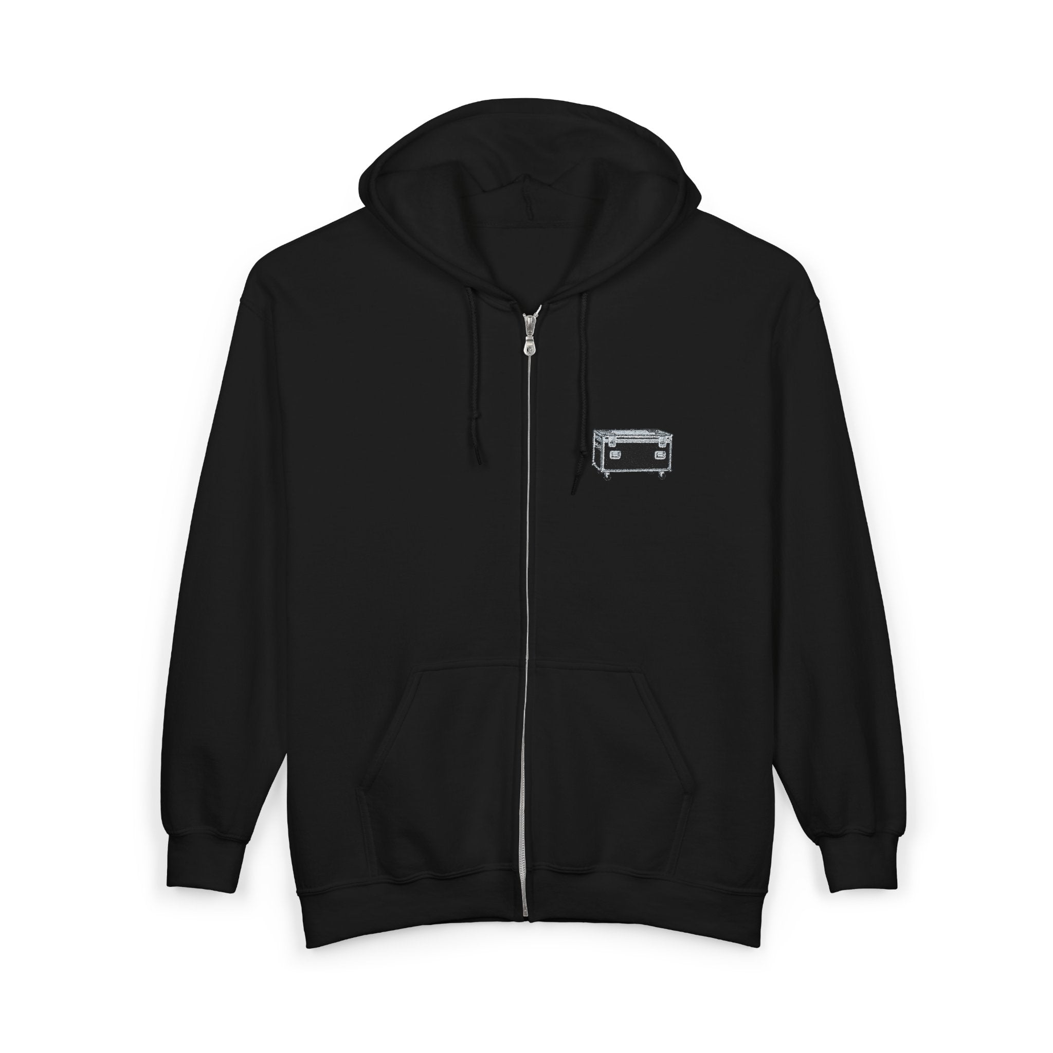 Custom Embroidered Zippered Stagehand Hoodie