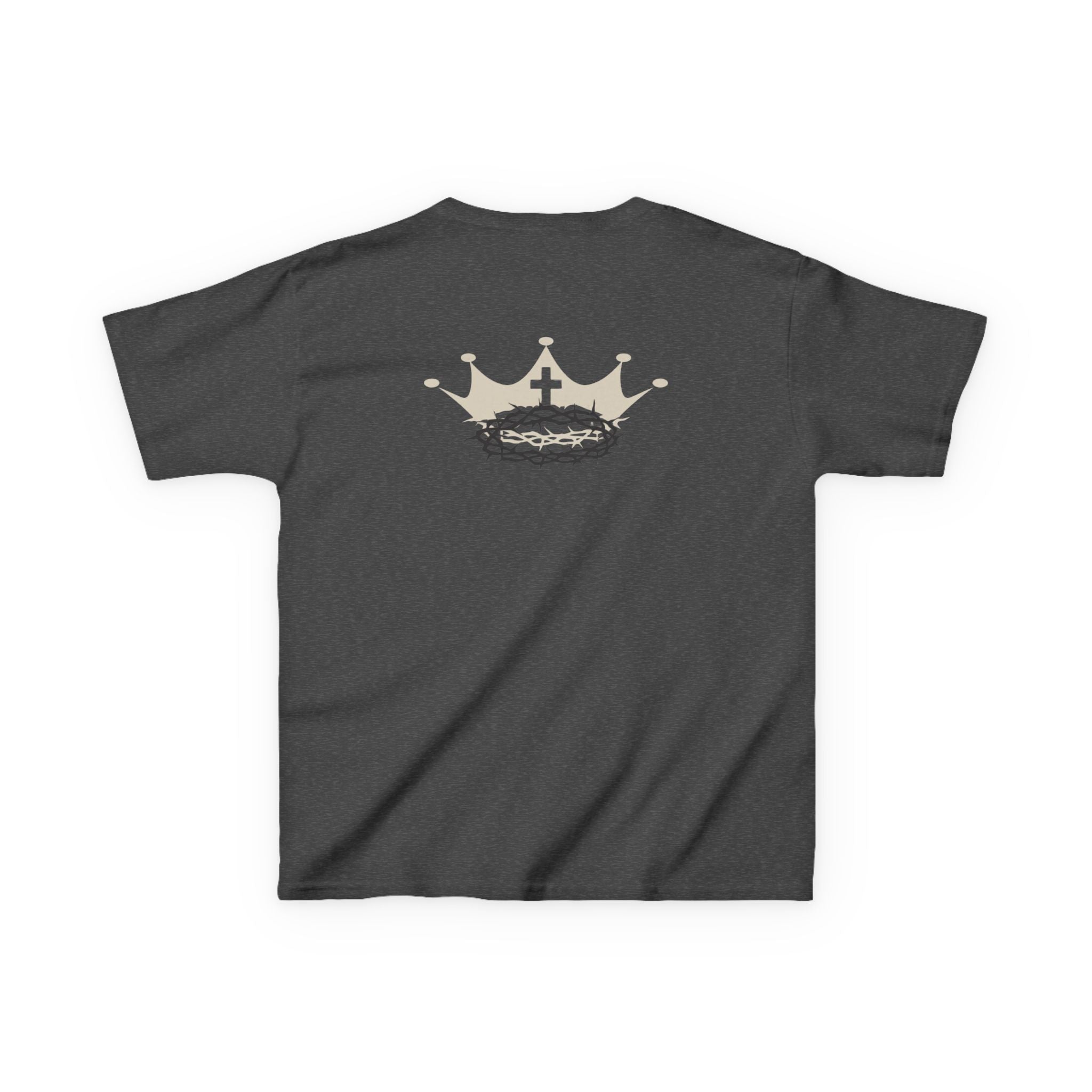 Kids Crown & Crown of Thorns Tee — Christian Faith Youth T-Shirt