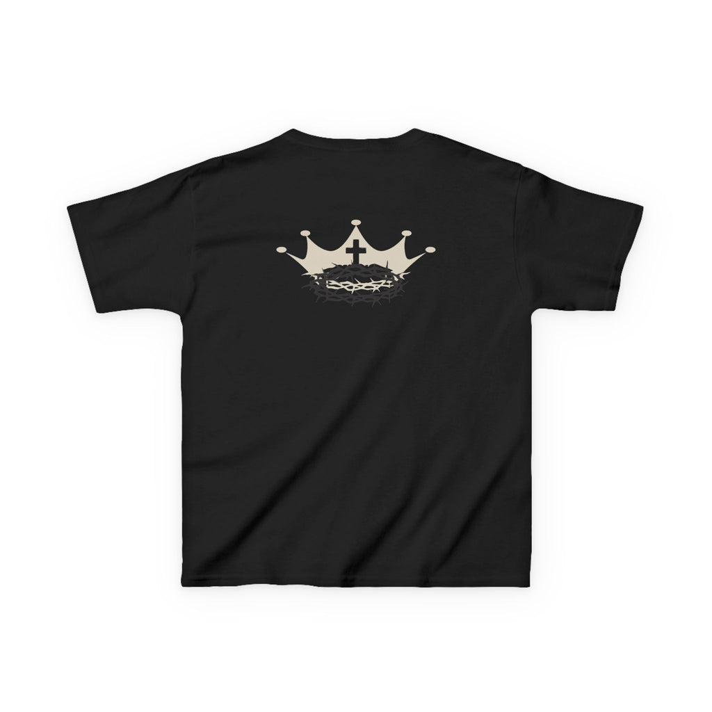 Kids Crown & Crown of Thorns Tee — Christian Faith Youth T-Shirt