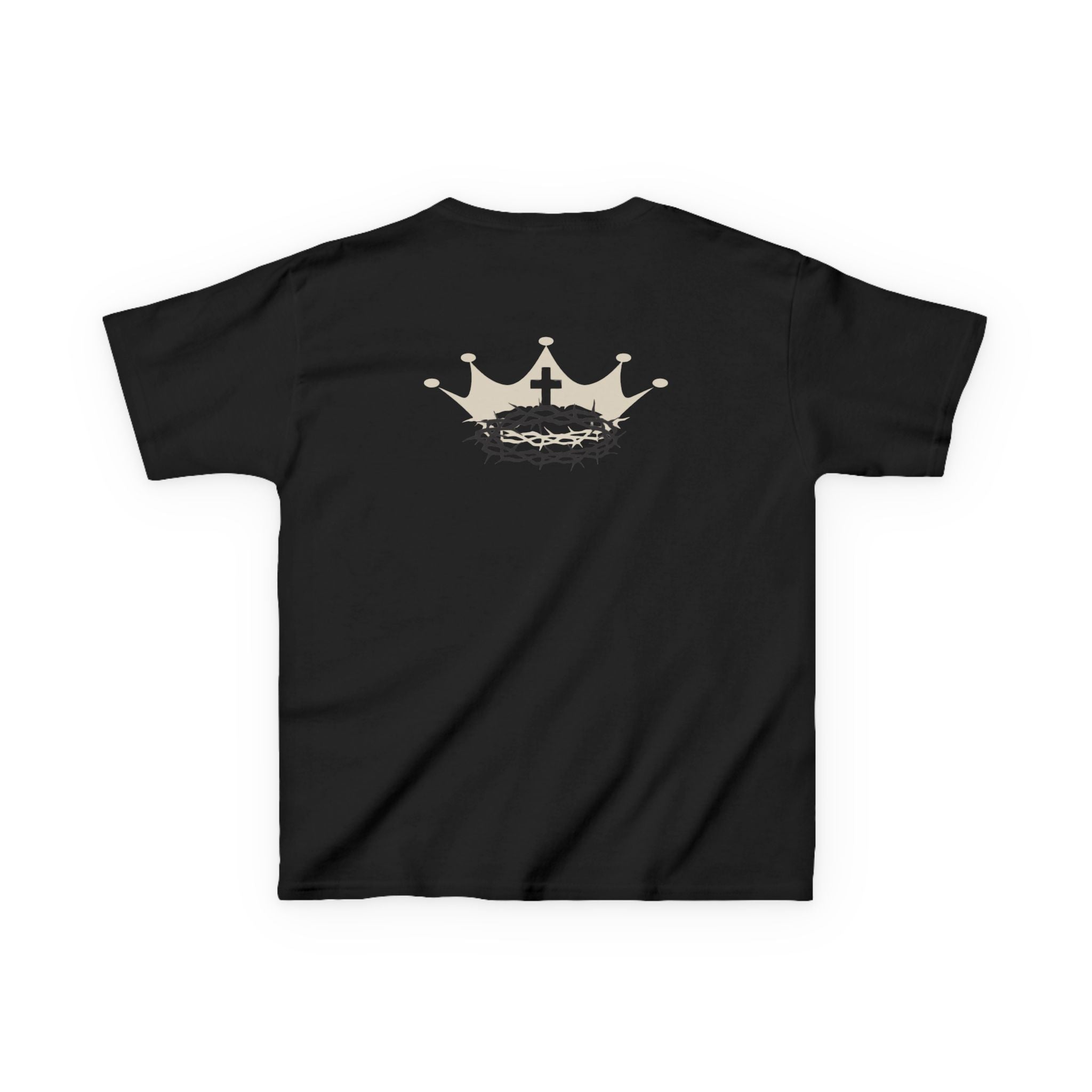 Kids Crown & Crown of Thorns Tee — Christian Faith Youth T-Shirt