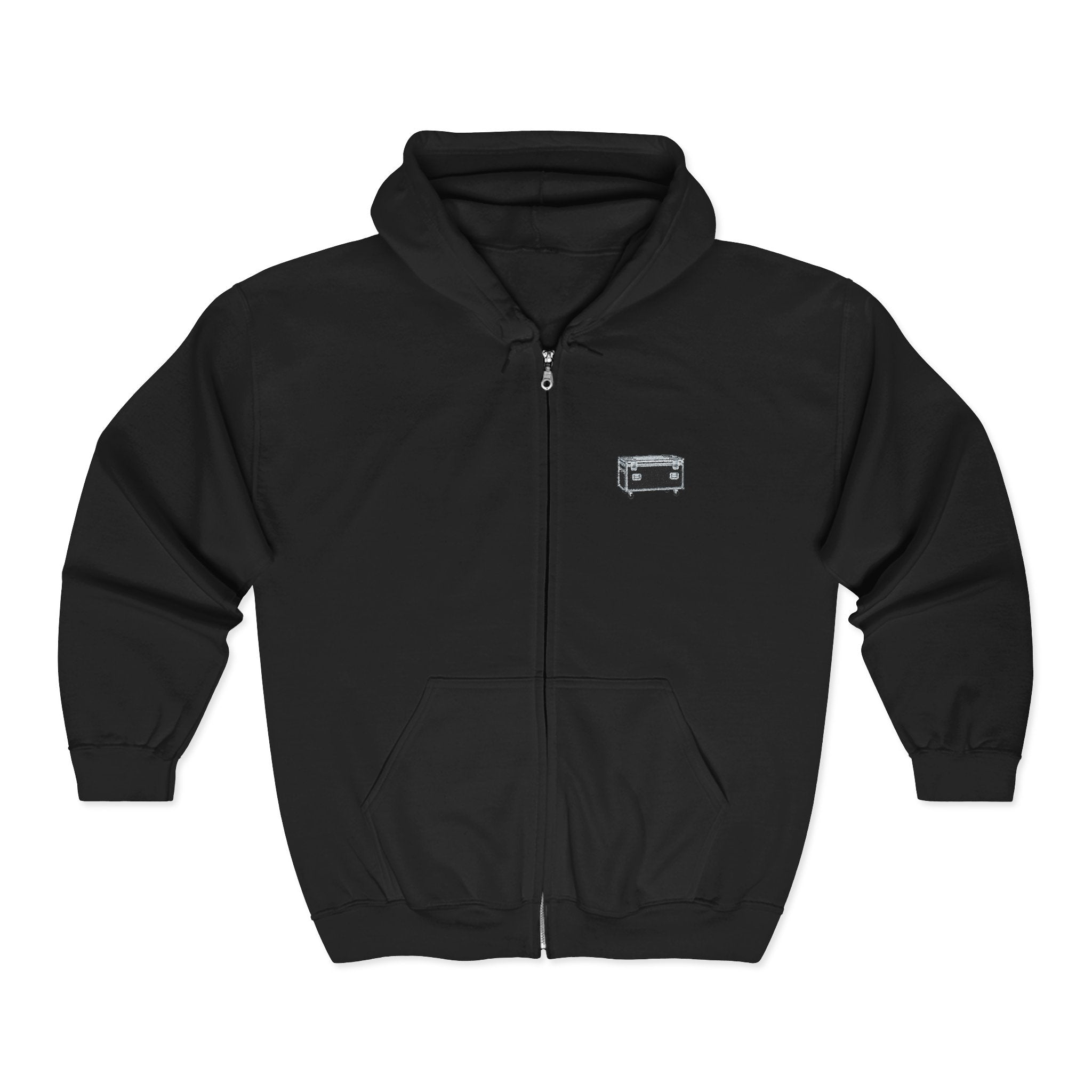 Embroidered Full Zip Stagehand  Hoodie