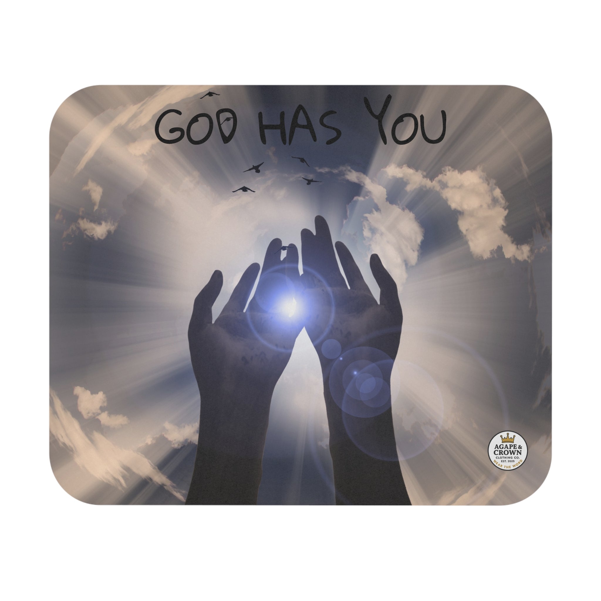 God Has You Mouse Pad (Rectangle)