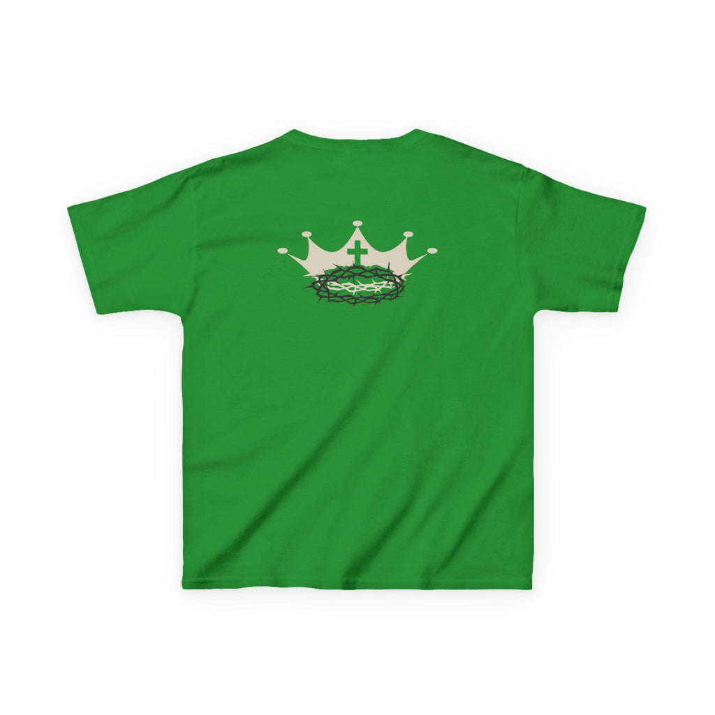 Kids Crown & Crown of Thorns Tee — Christian Faith Youth T-Shirt