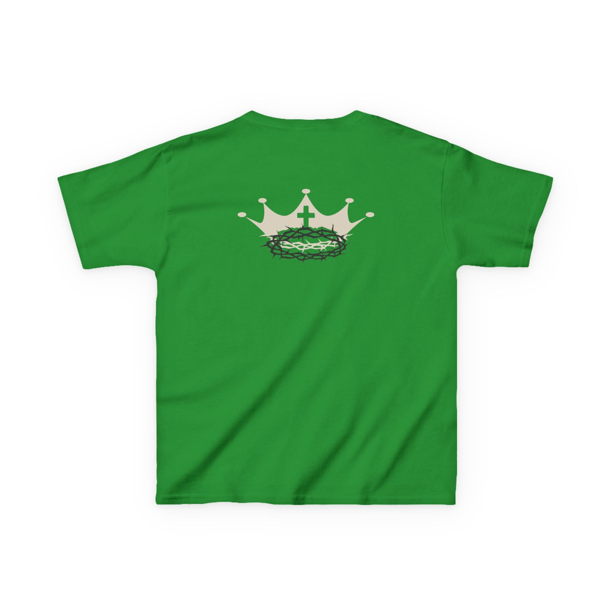 Kids Crown & Crown of Thorns Tee — Christian Faith Youth T-Shirt