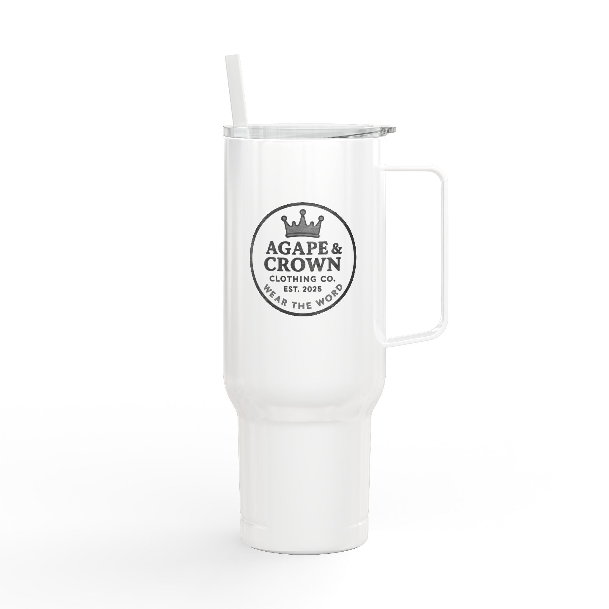 40oz Insulated "Jesus is King" Tumbler with Lid l