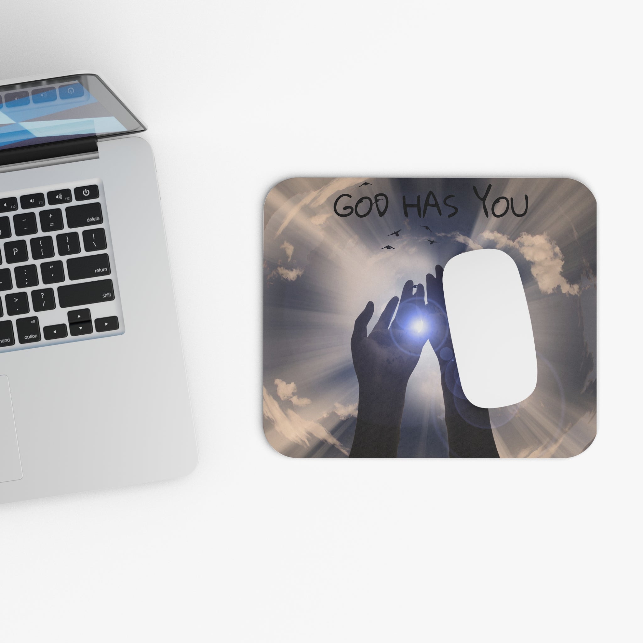 God Has You Mouse Pad (Rectangle)