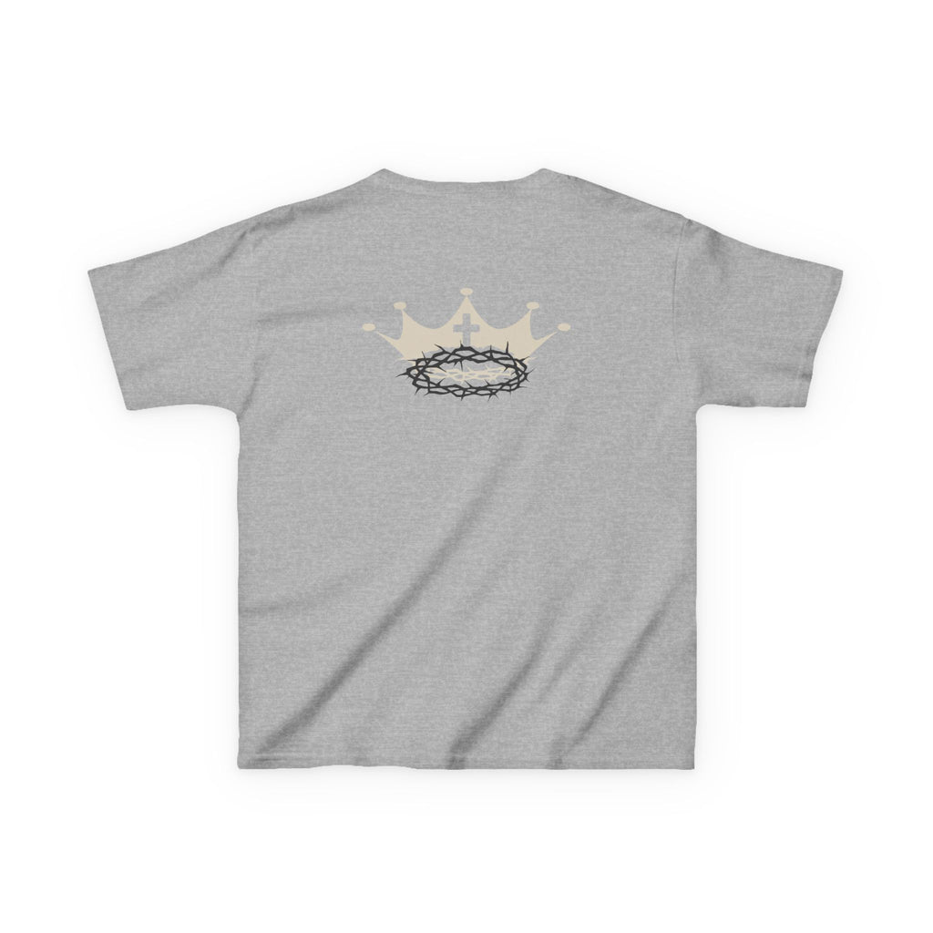 Kids Crown & Crown of Thorns Tee — Christian Faith Youth T-Shirt