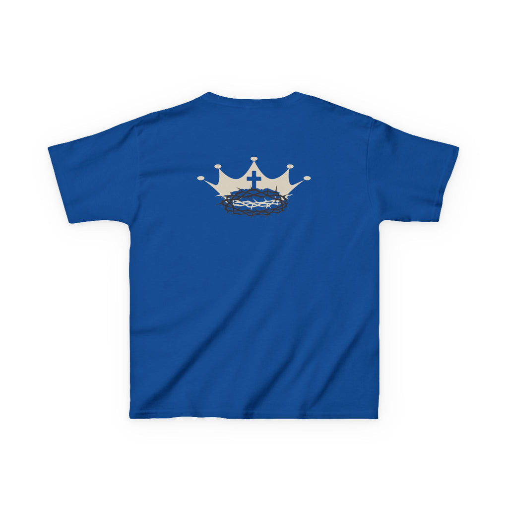 Kids Crown & Crown of Thorns Tee — Christian Faith Youth T-Shirt