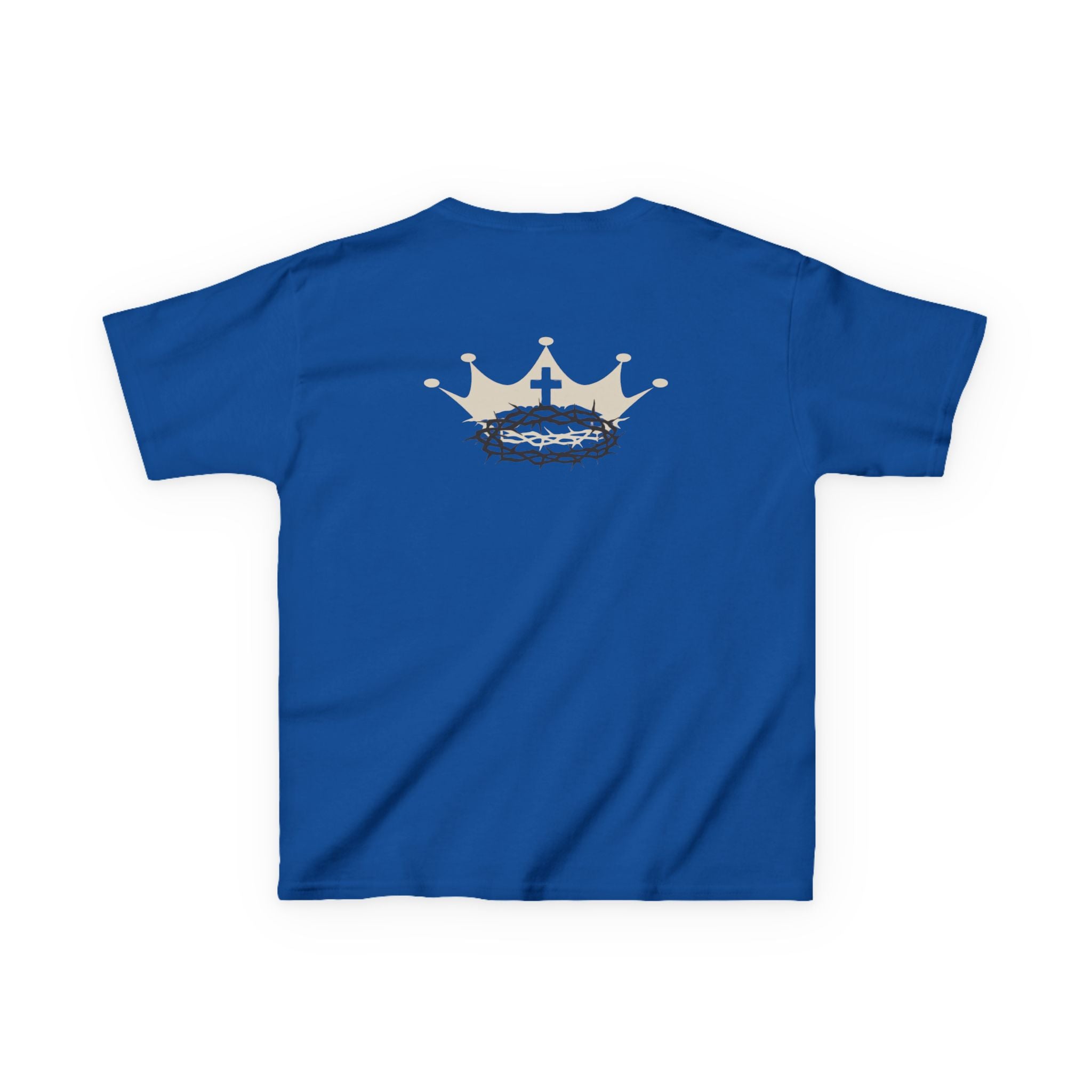 Kids Crown & Crown of Thorns Tee — Christian Faith Youth T-Shirt