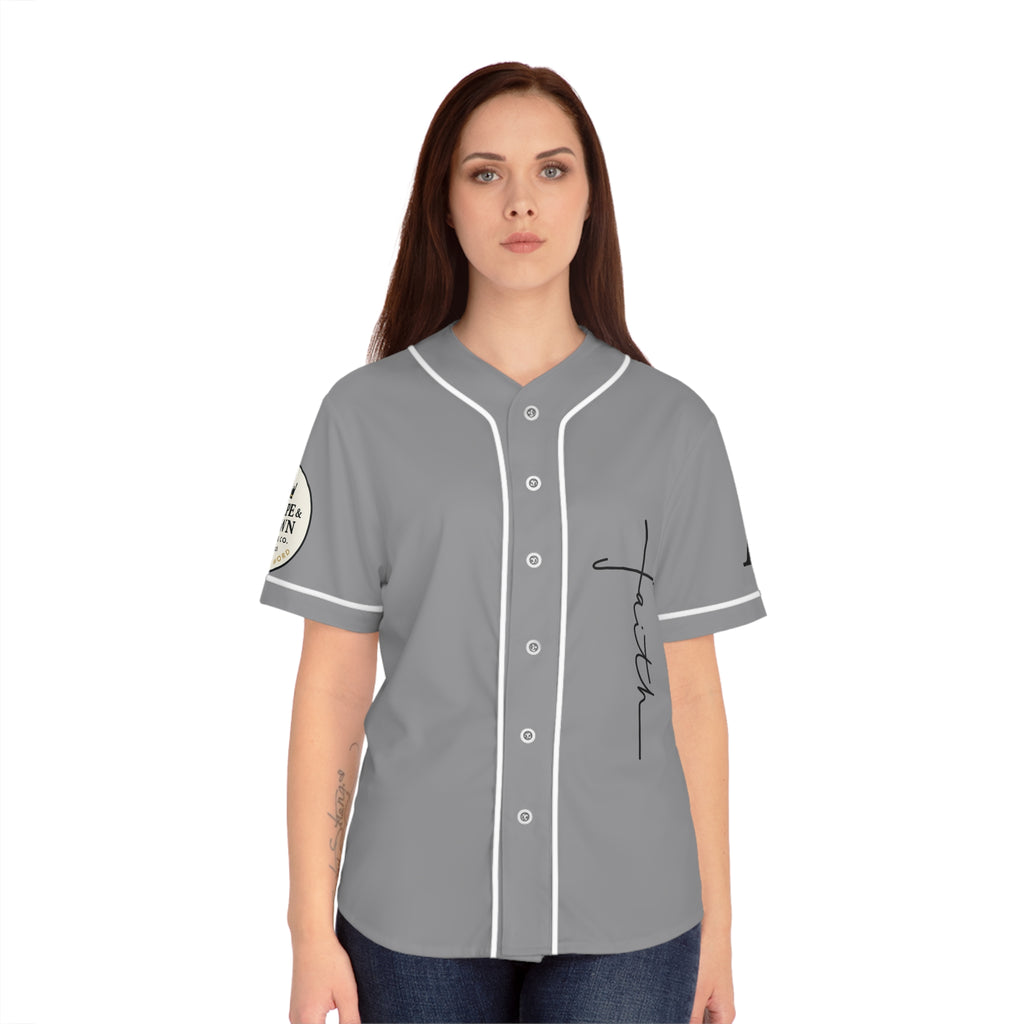 Team Jesus Baseball Jersey – Women's Faith Christian Bib Number 3:16