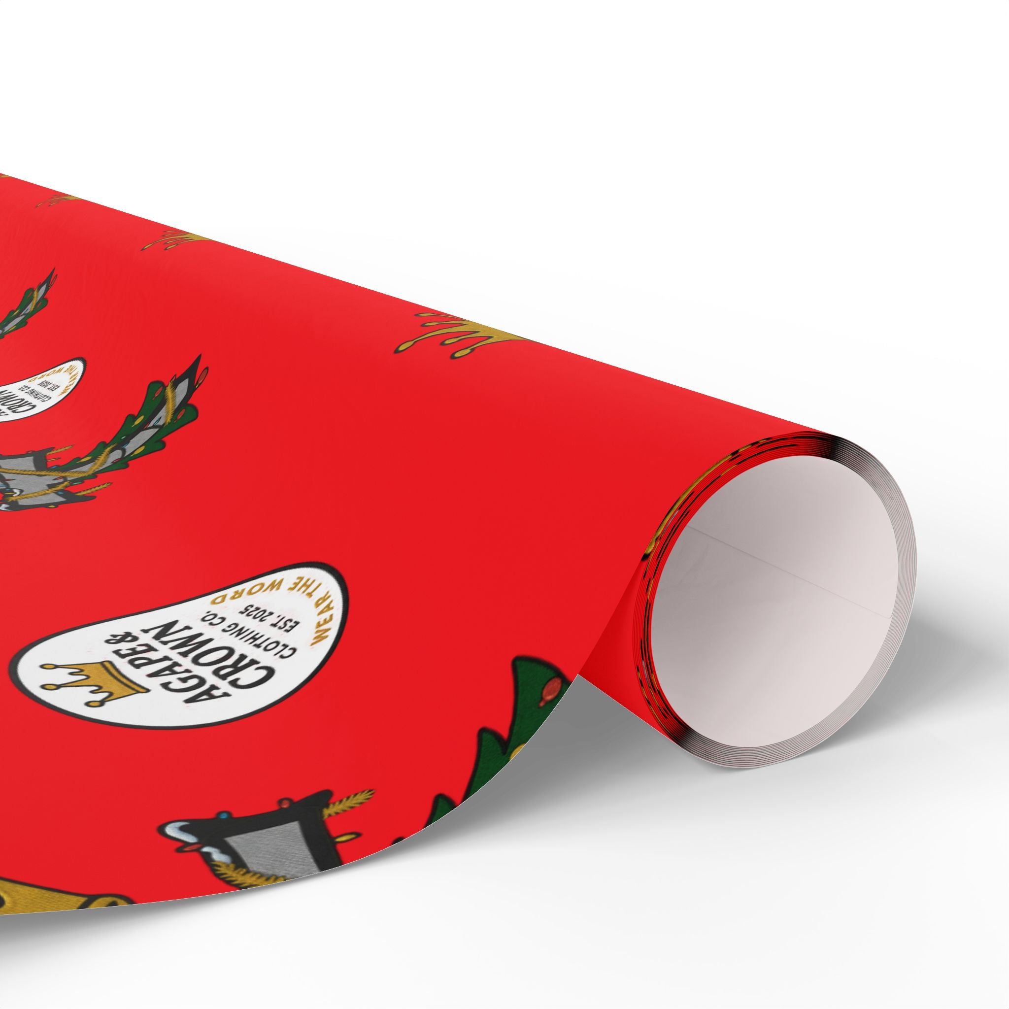 Crowned Cross  Holiday Gift Wrap