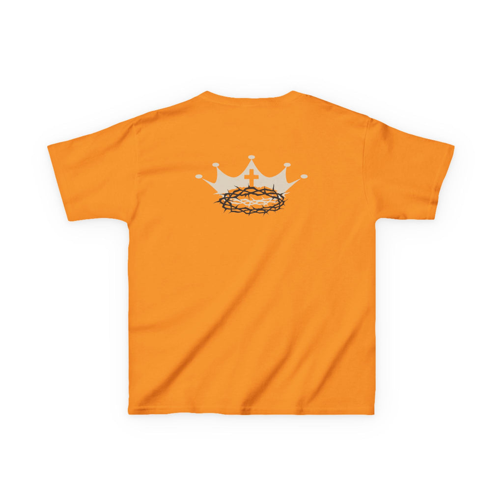 Kids Crown & Crown of Thorns Tee — Christian Faith Youth T-Shirt