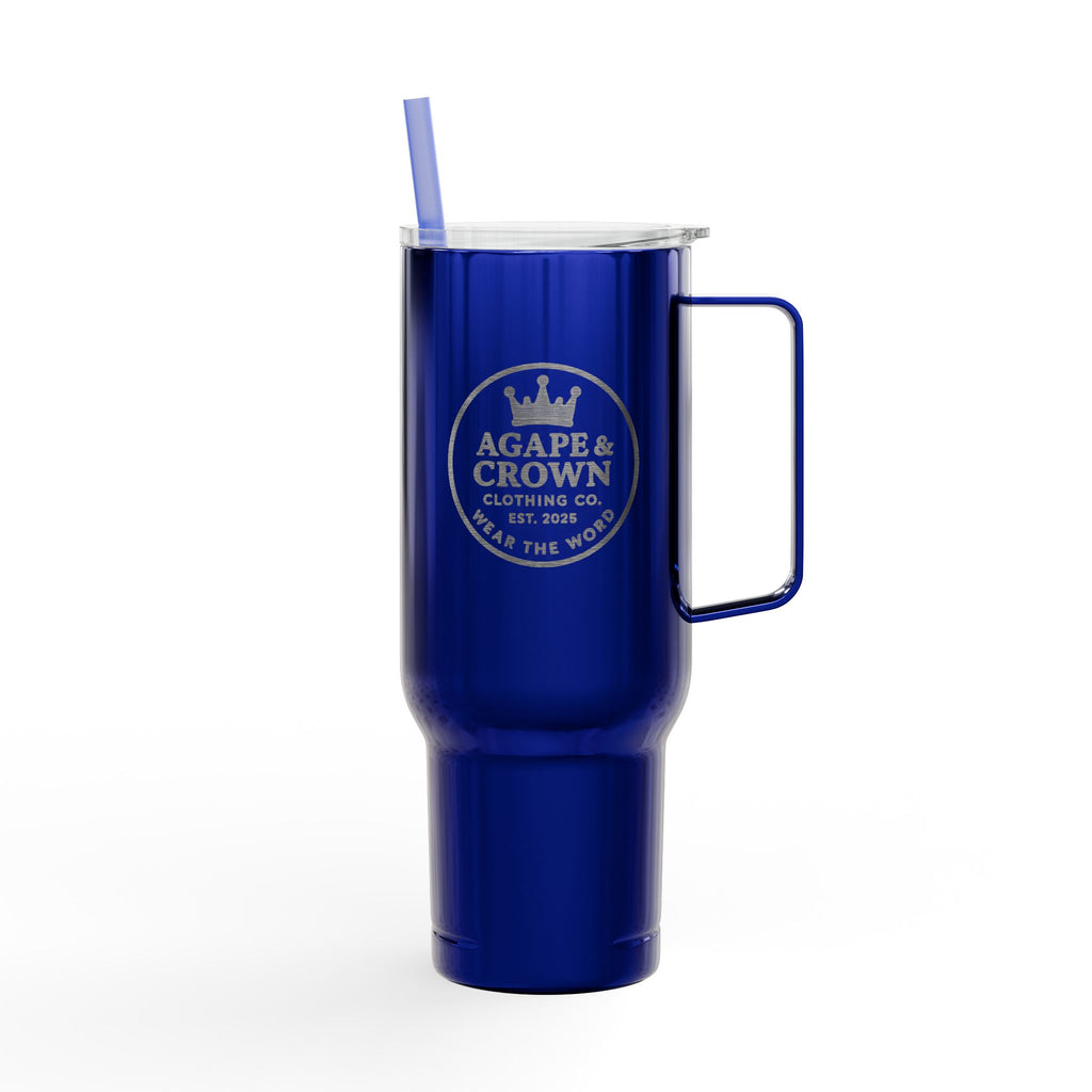 40oz Insulated "Jesus is King" Tumbler with Lid l