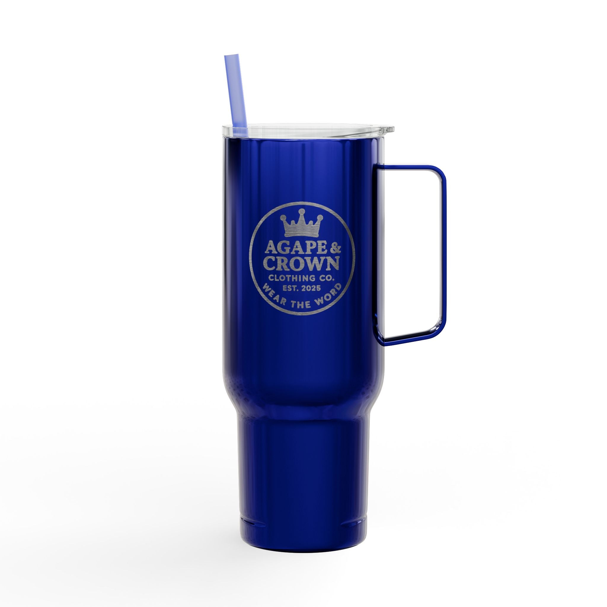 40oz Insulated "Jesus is King" Tumbler with Lid l