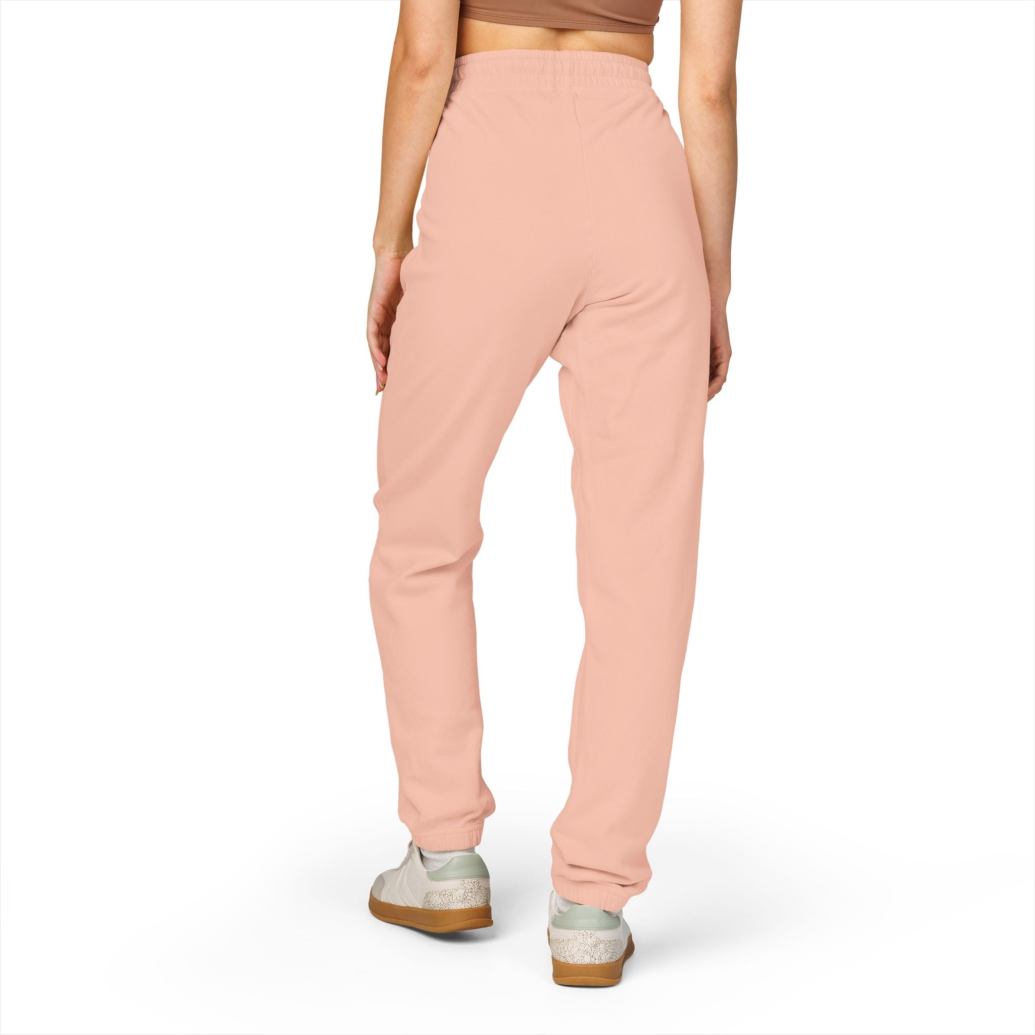 Cozy Fleece Sweatpants with Faith Design
