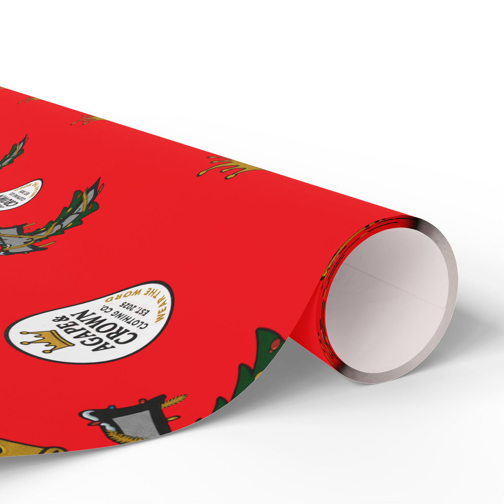 Crowned Cross  Holiday Gift Wrap