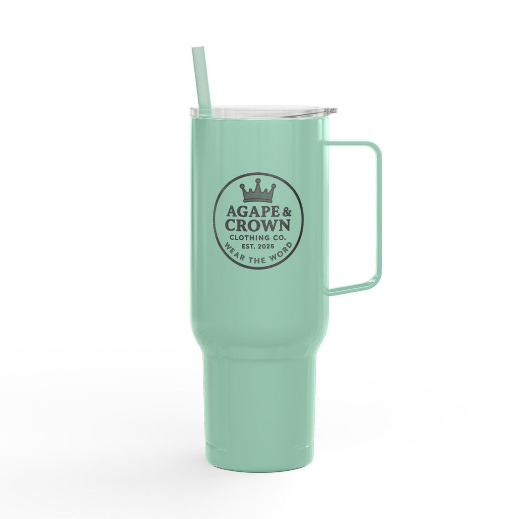 40oz Insulated "Jesus is King" Tumbler with Lid l