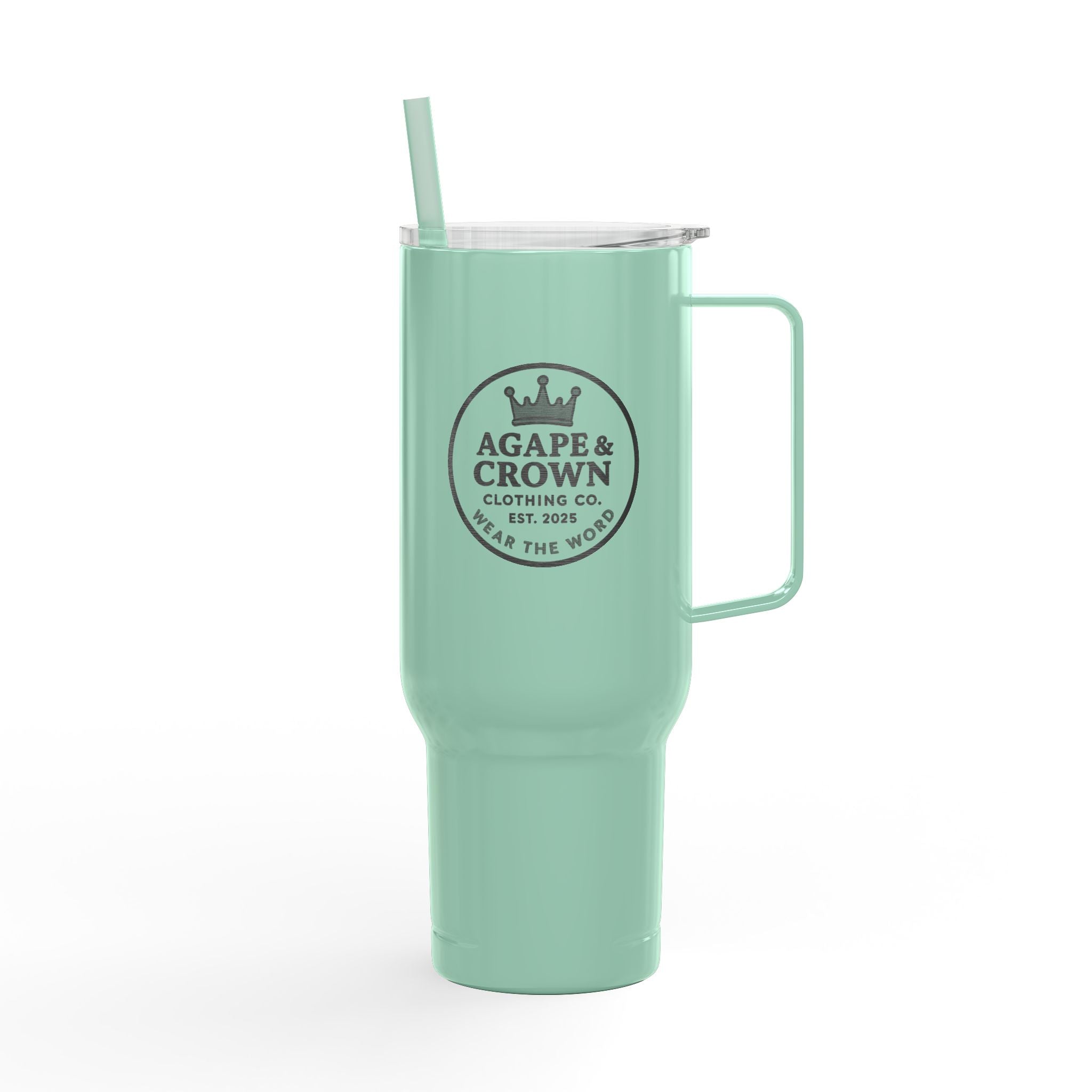 40oz Insulated "Jesus is King" Tumbler with Lid l