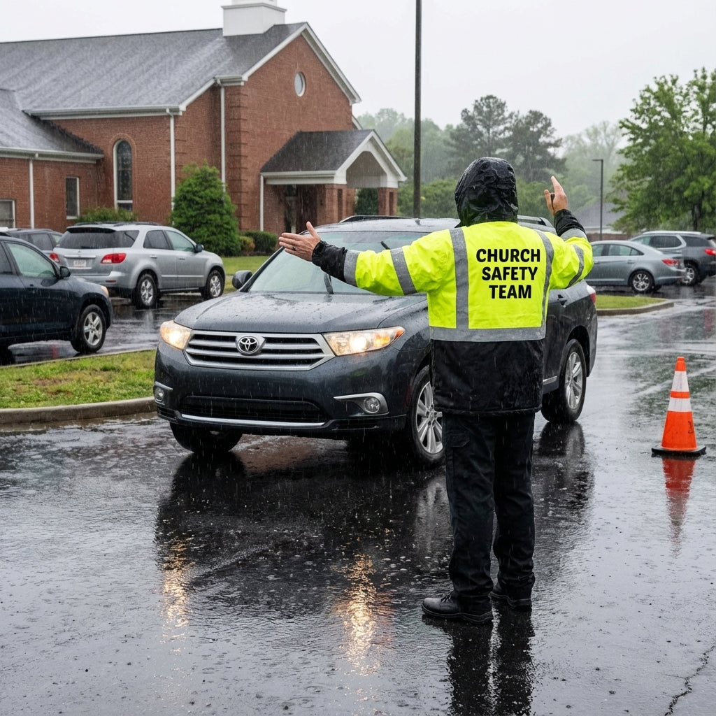 ACCC Church Safety Team Class 3 Safety Windbreaker