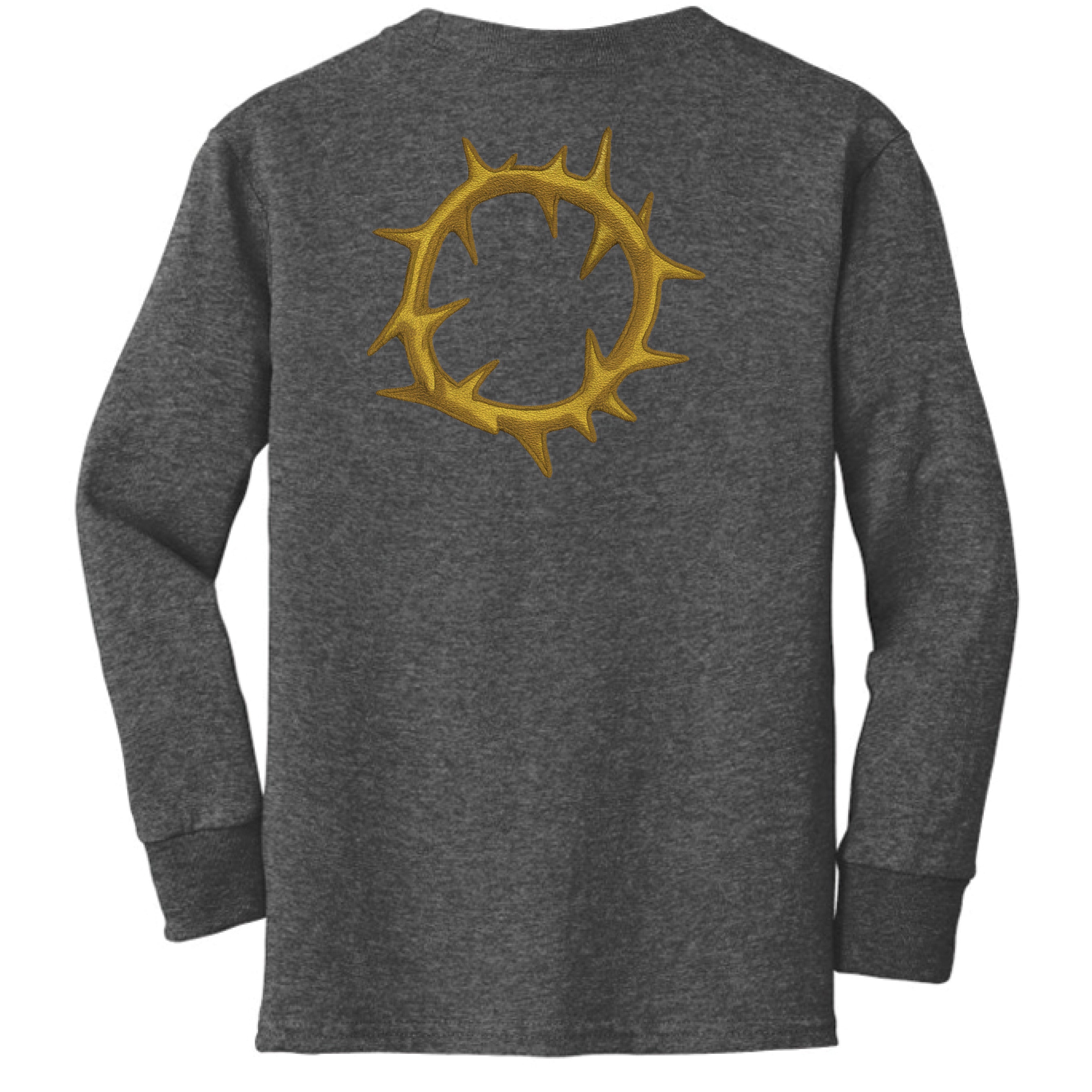 Dark Hthr Grey - BACK