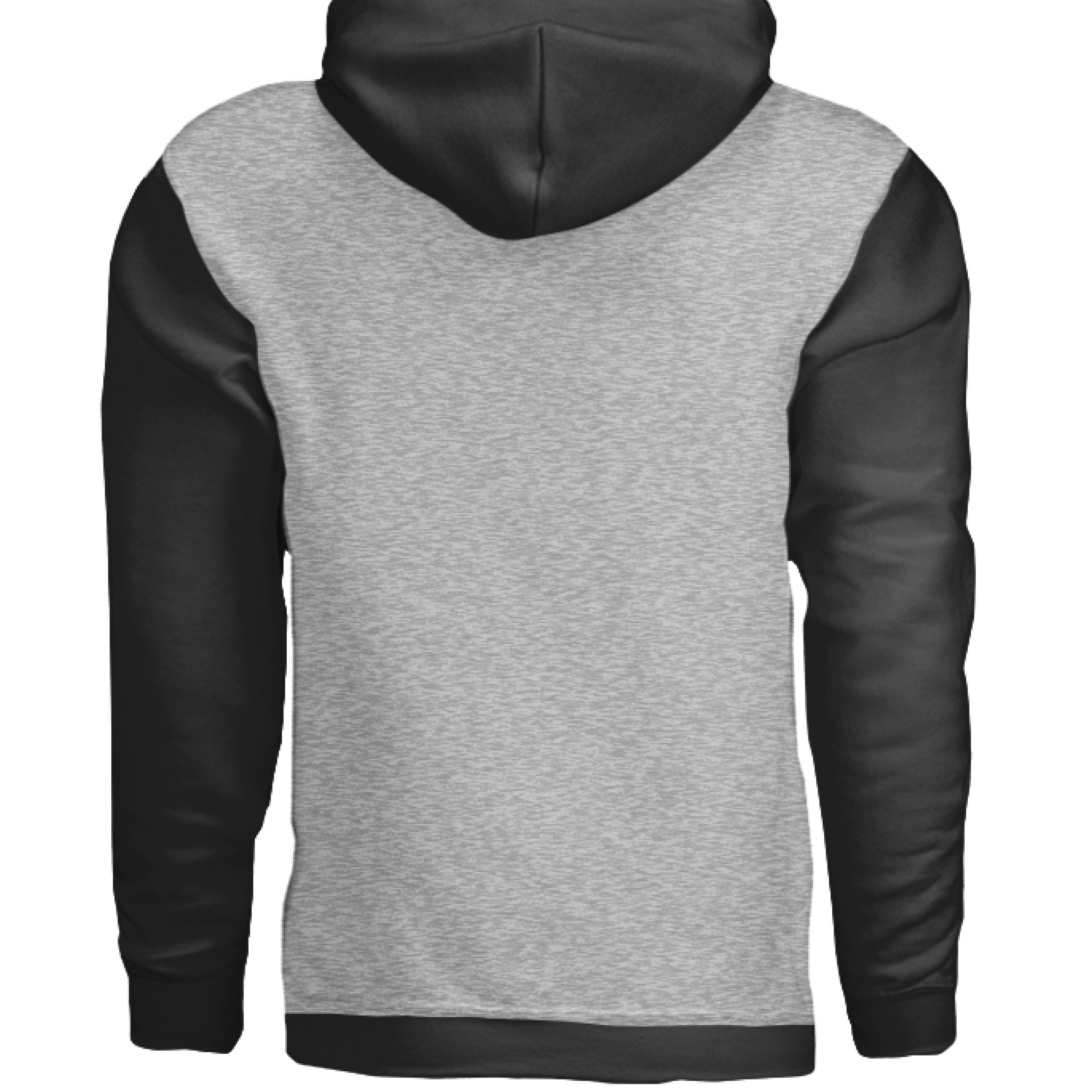 Grey Heather/ Black - BACK