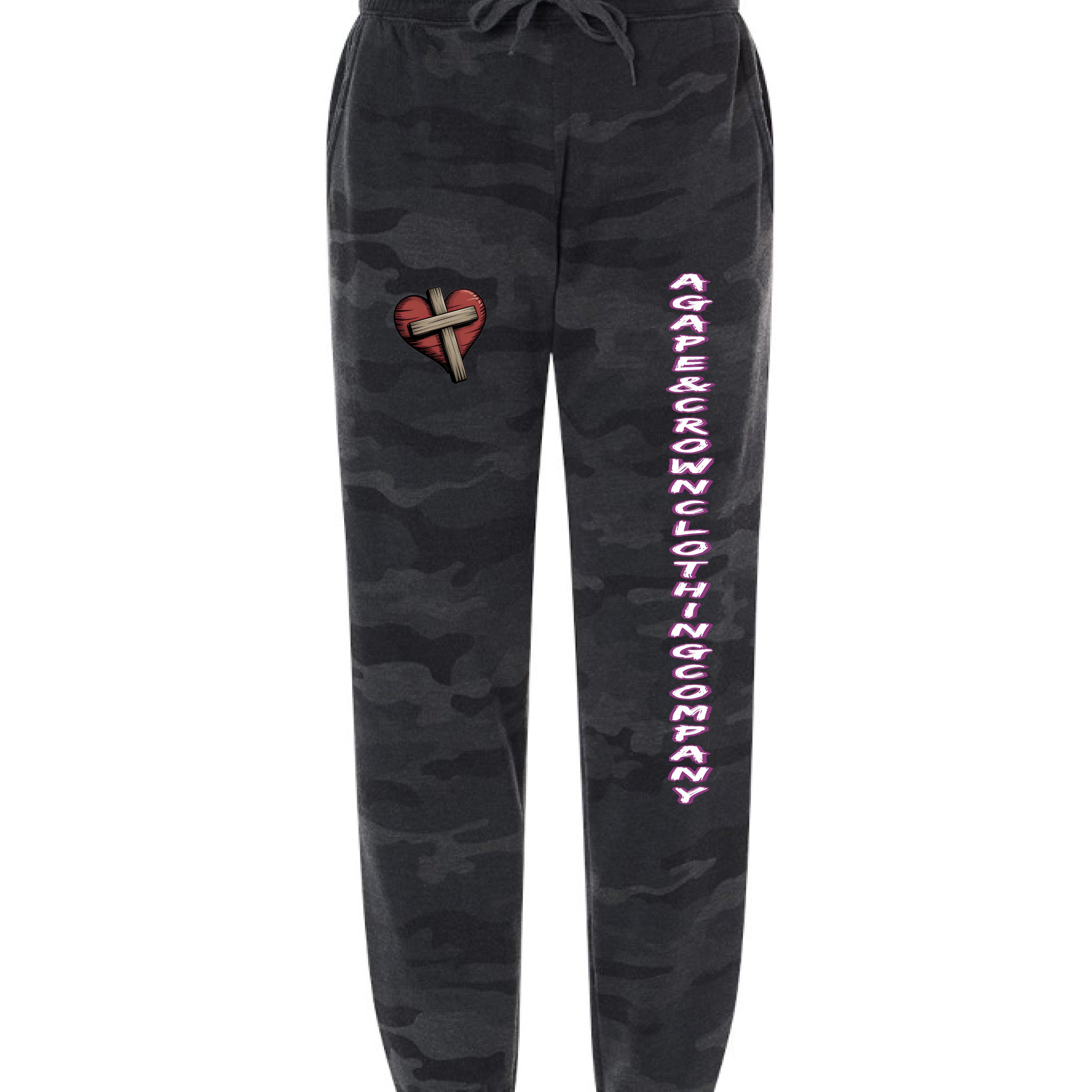 Black Camo Heather - FRONT