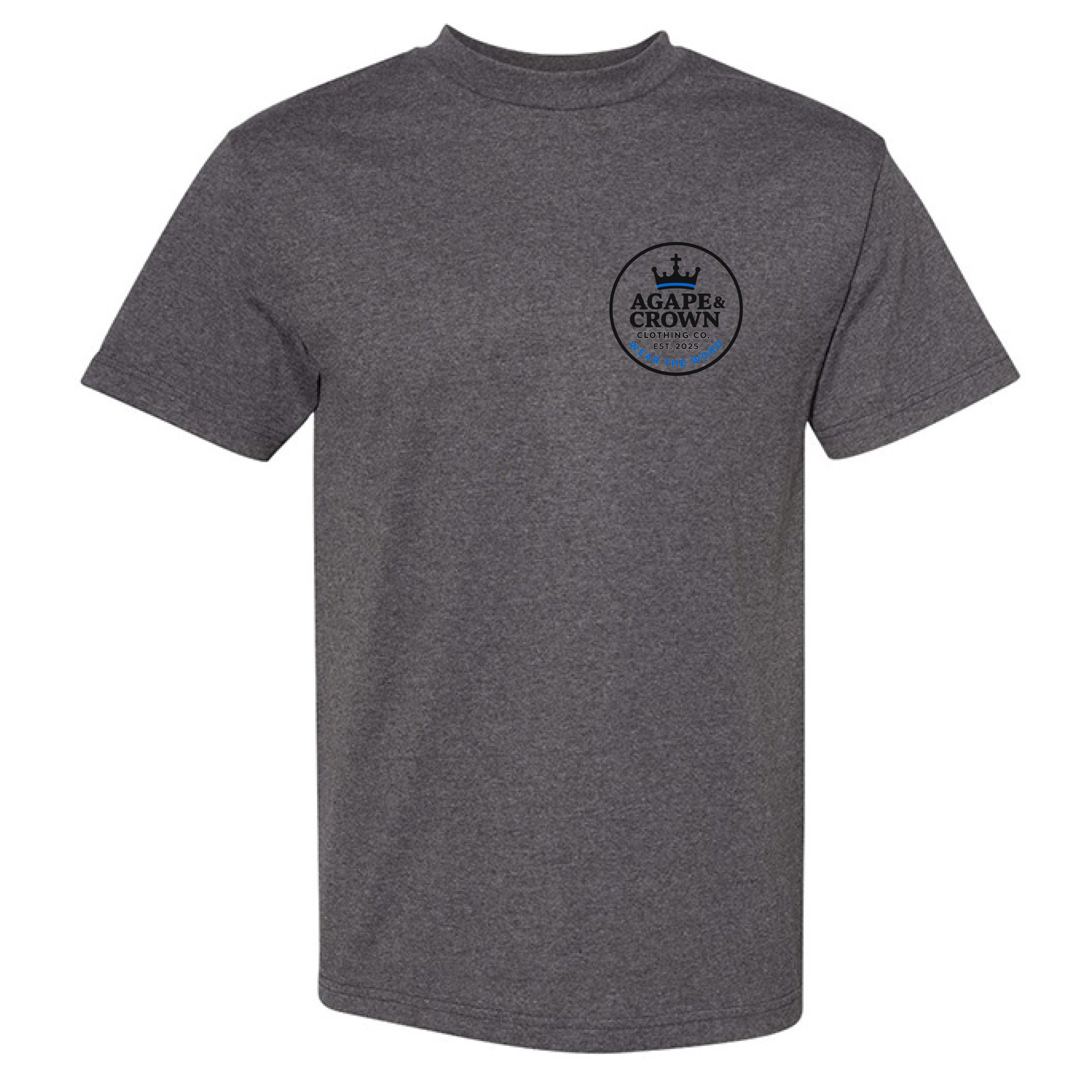 CHARCOAL HEATHER - FRONT