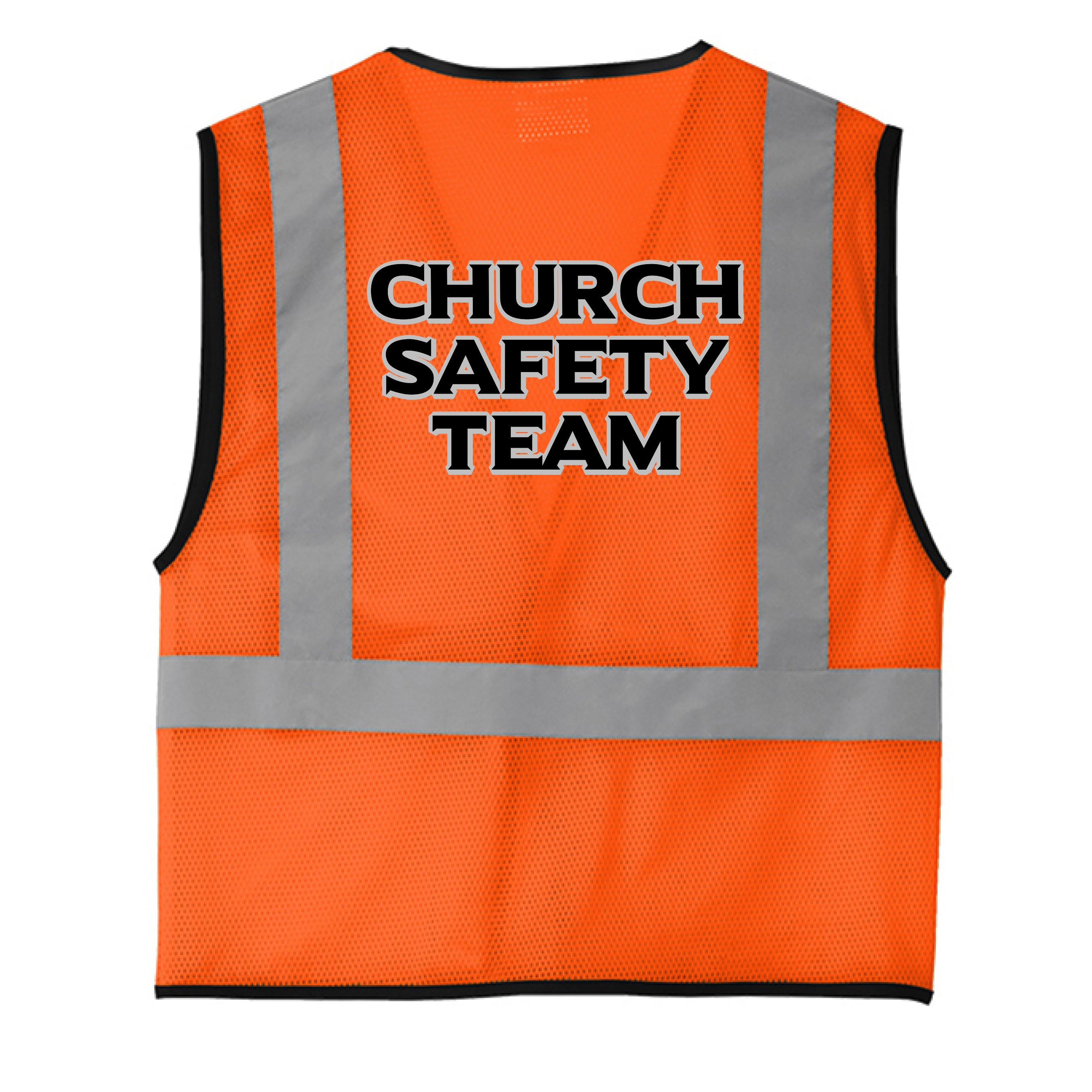 Safety Orange - BACK