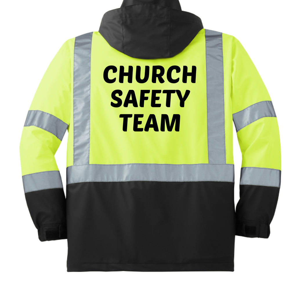 Safety Yellow - BACK