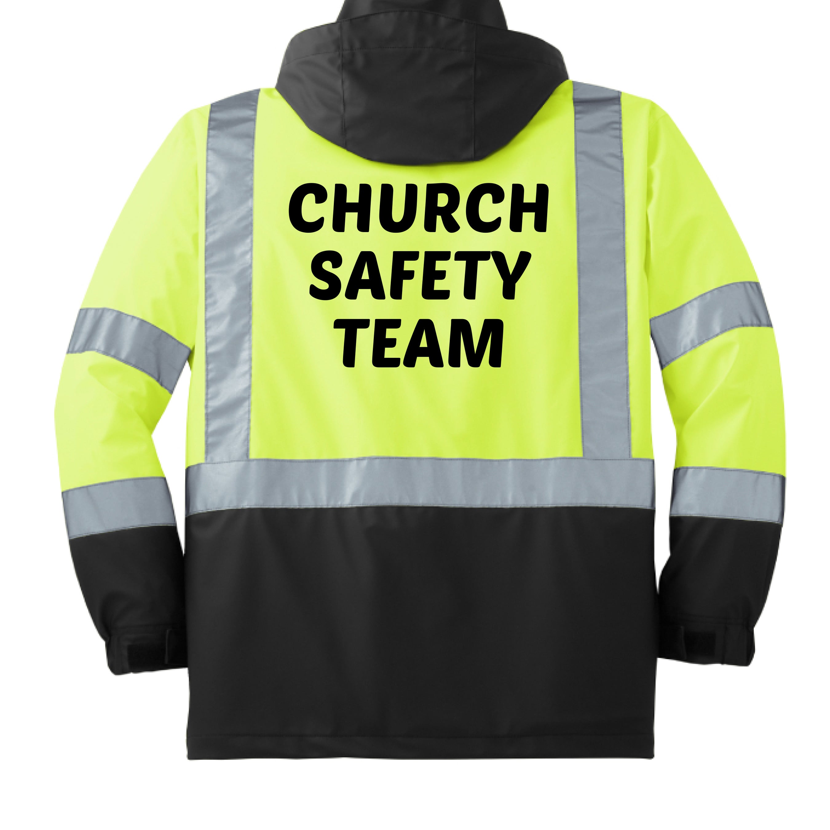Safety Yellow - BACK